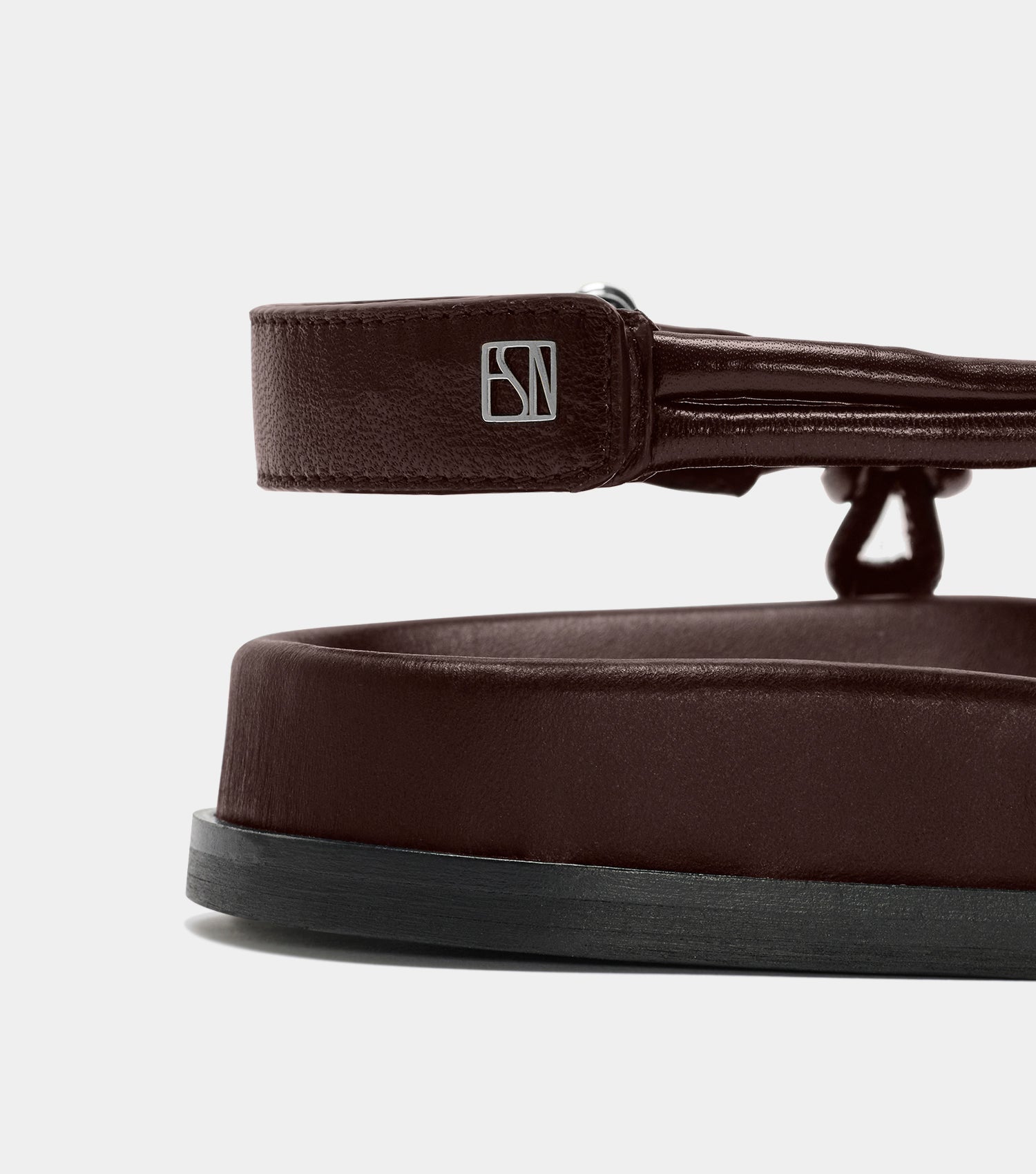The Sporty Slingback - Chocolate