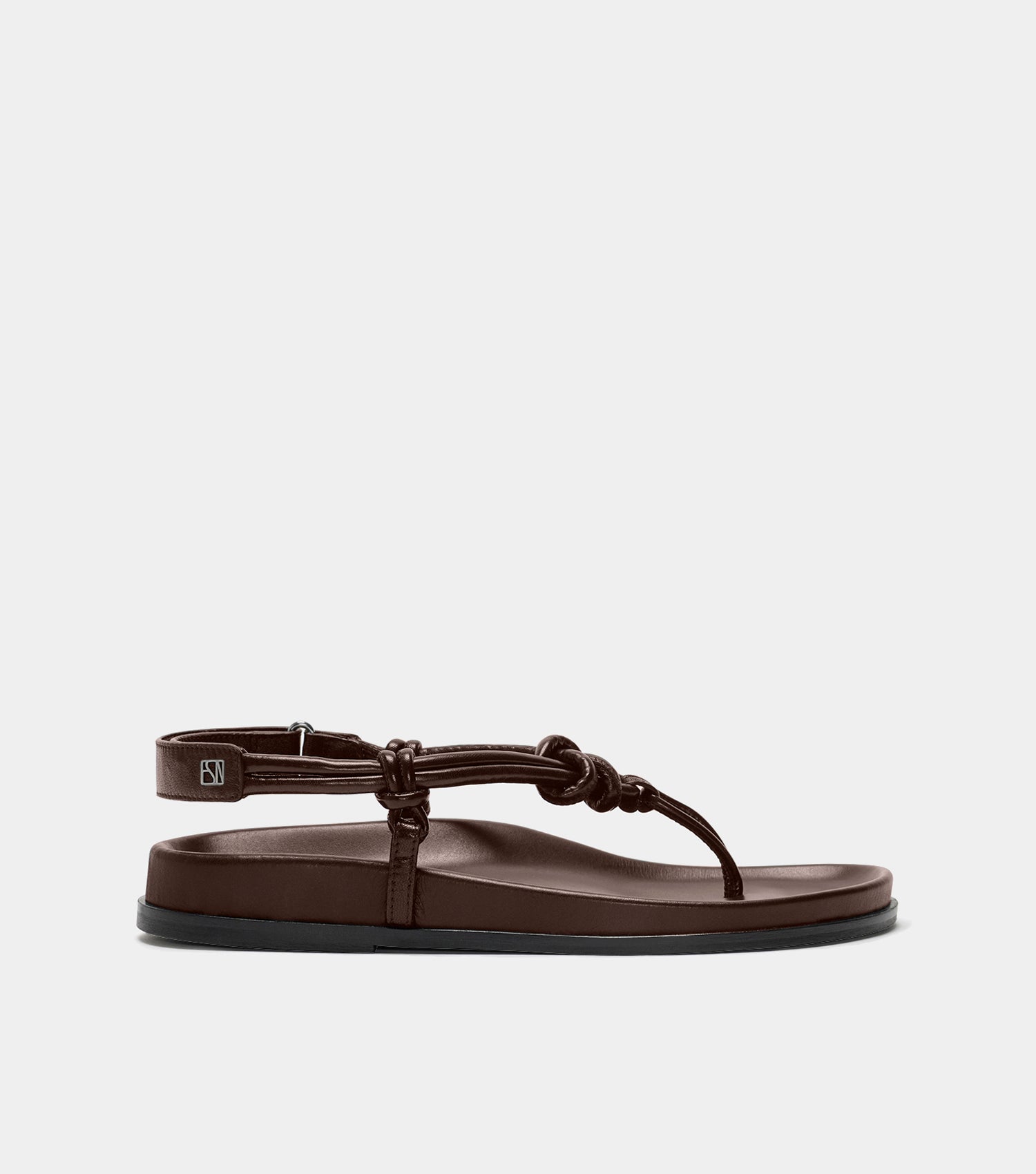 The Sporty Slingback - Chocolate
