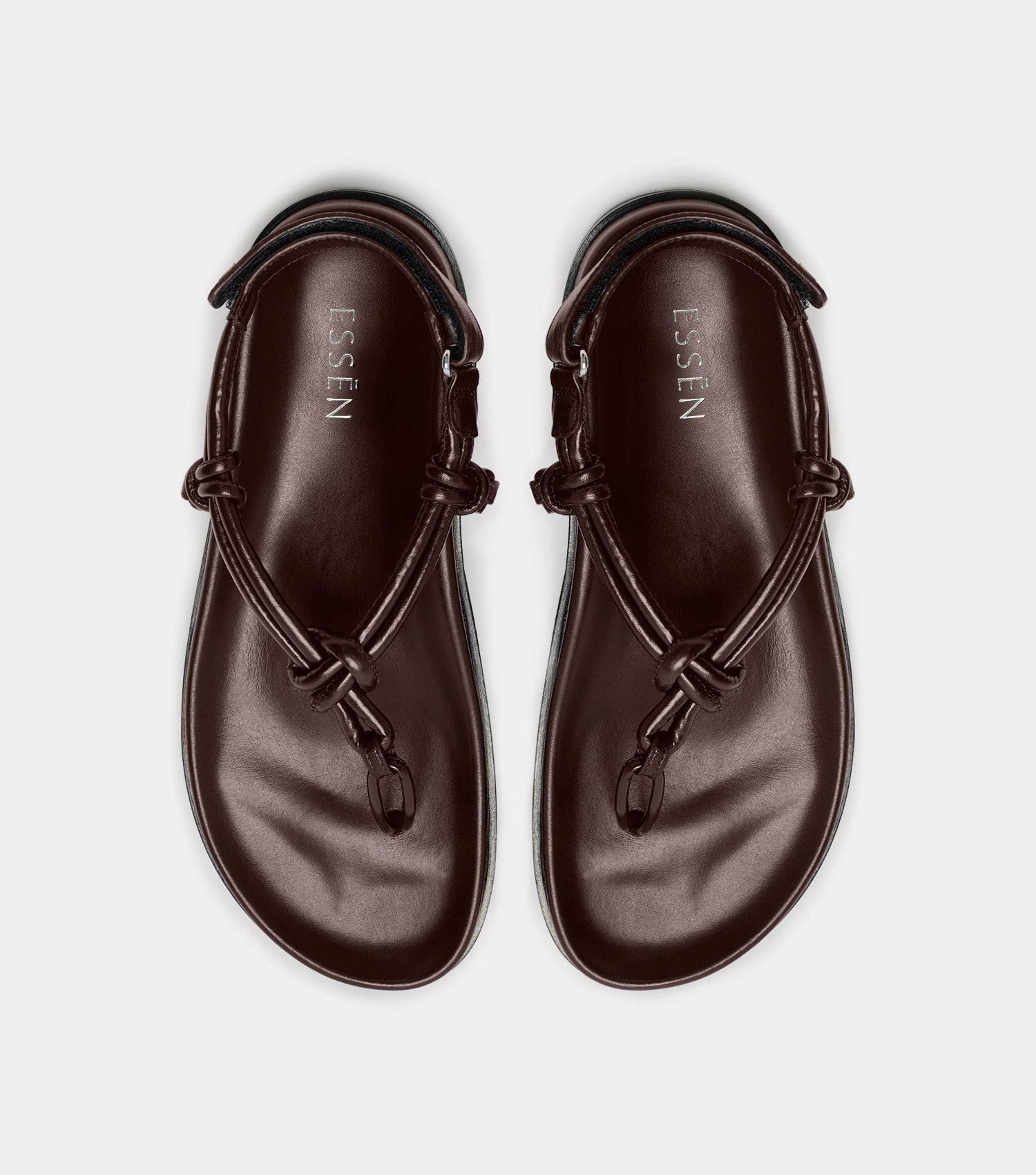The Sporty Slingback - Chocolate
