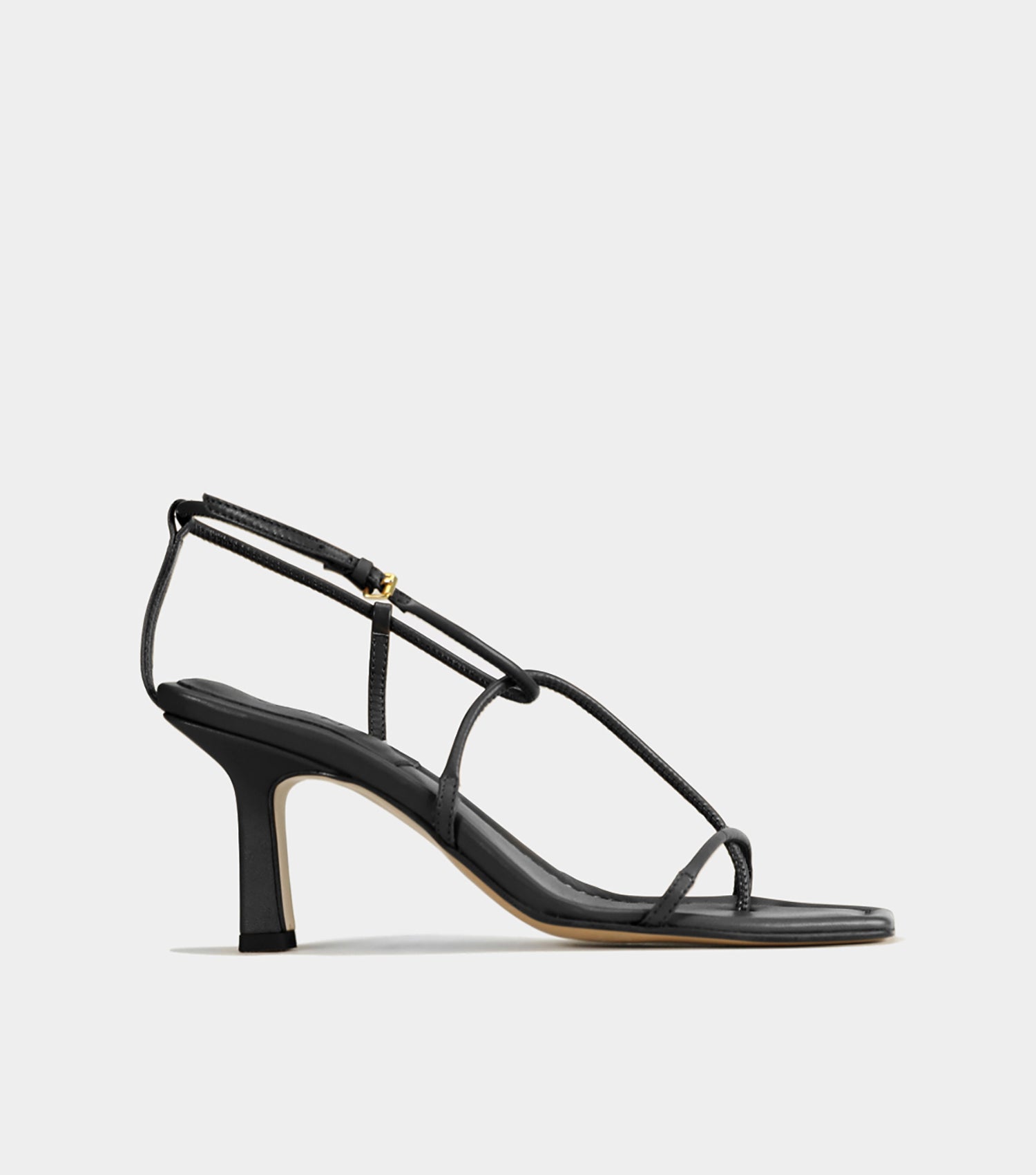 The Strappy Sandal - Black
