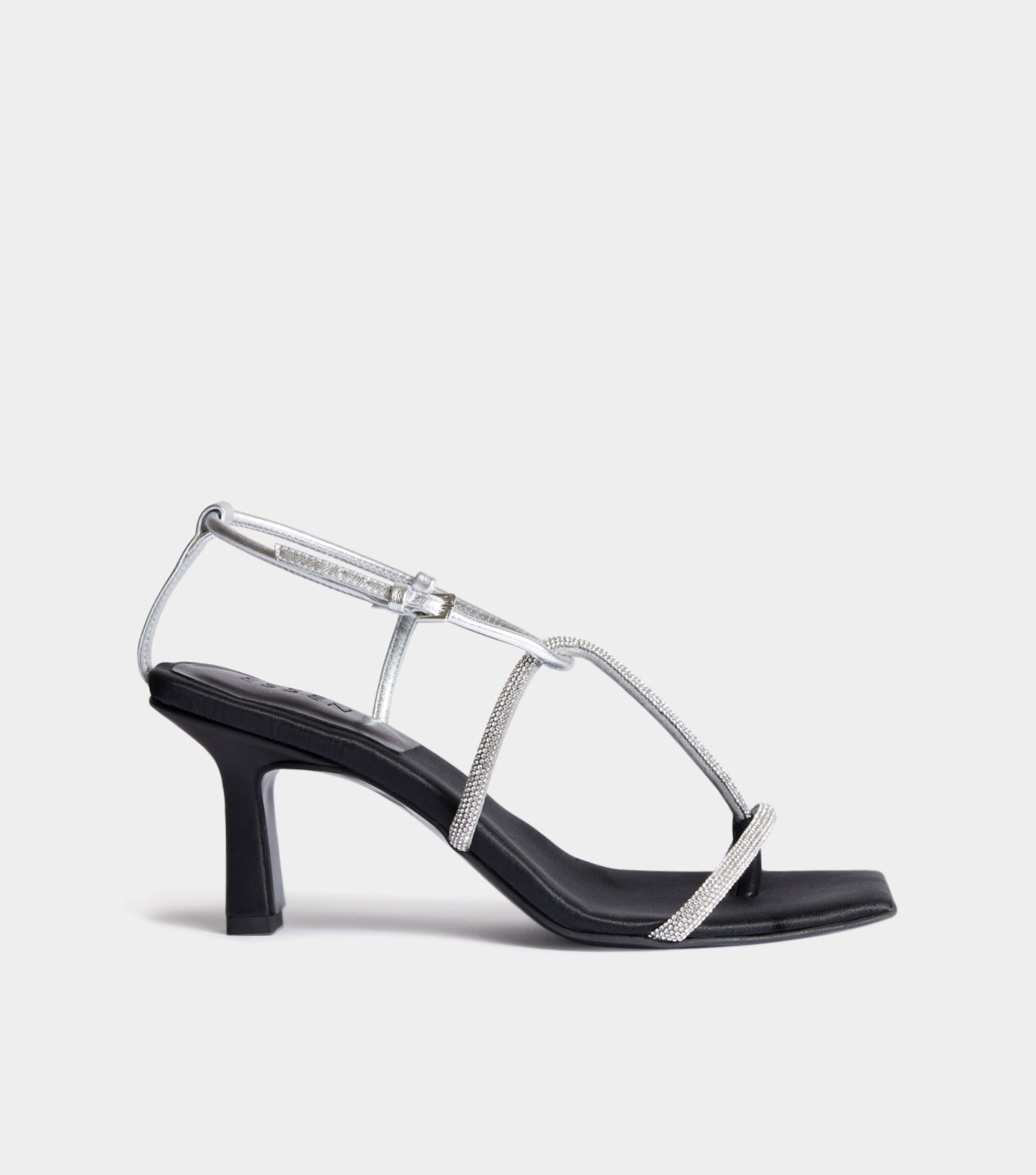 The Strappy Sandal - Crystal