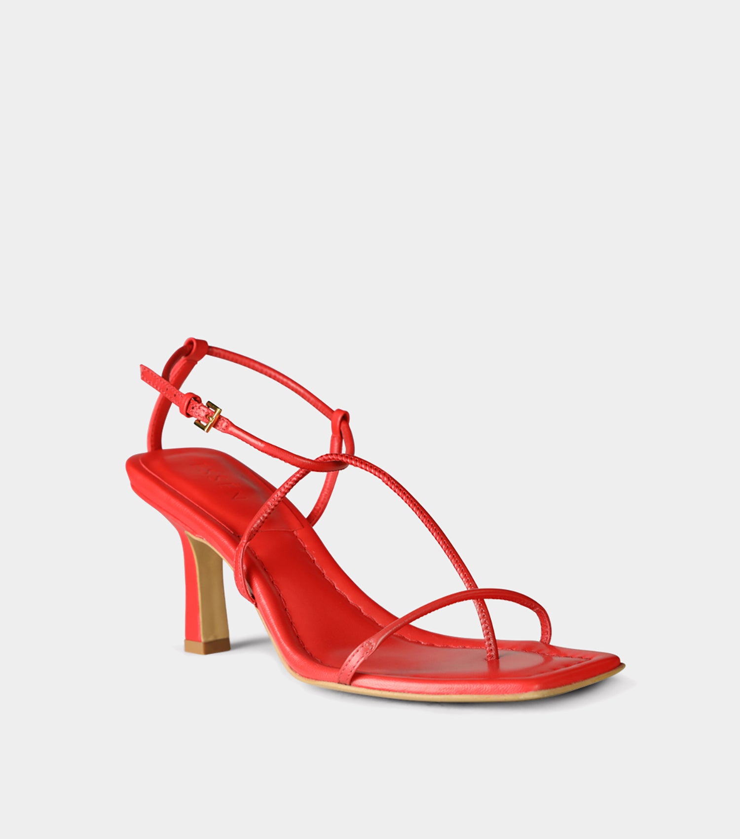 The Strappy Sandal - Red