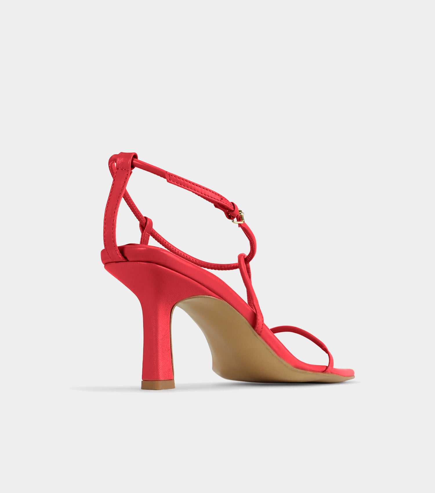 The Strappy Sandal - Red