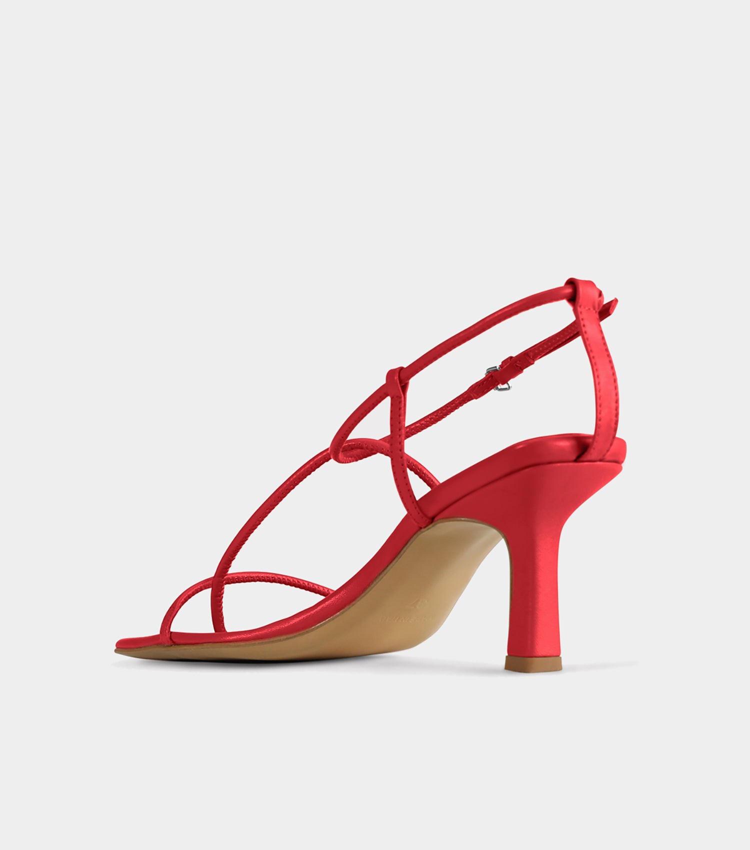 The Strappy Sandal - Red