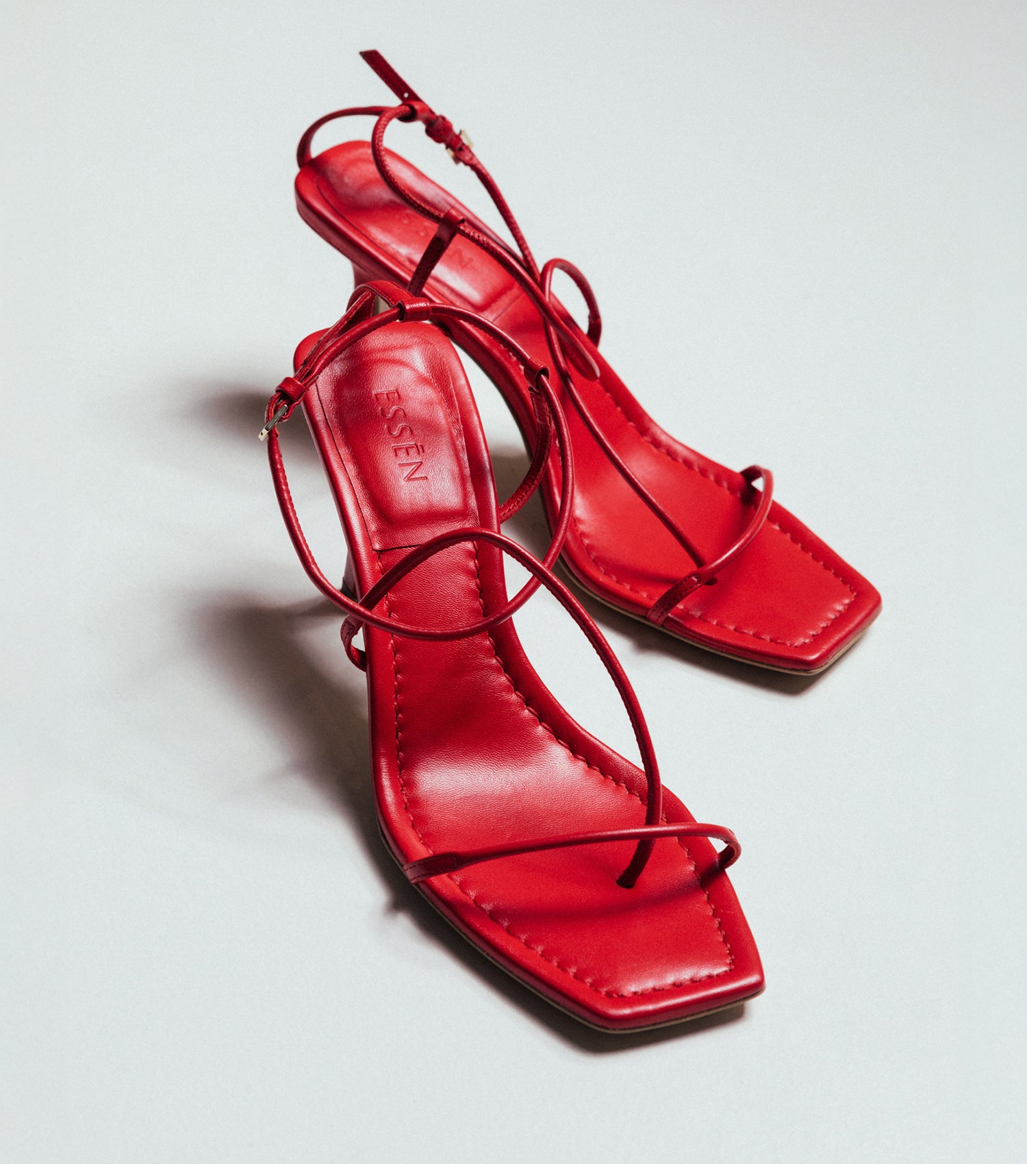 The Strappy Sandal - Red