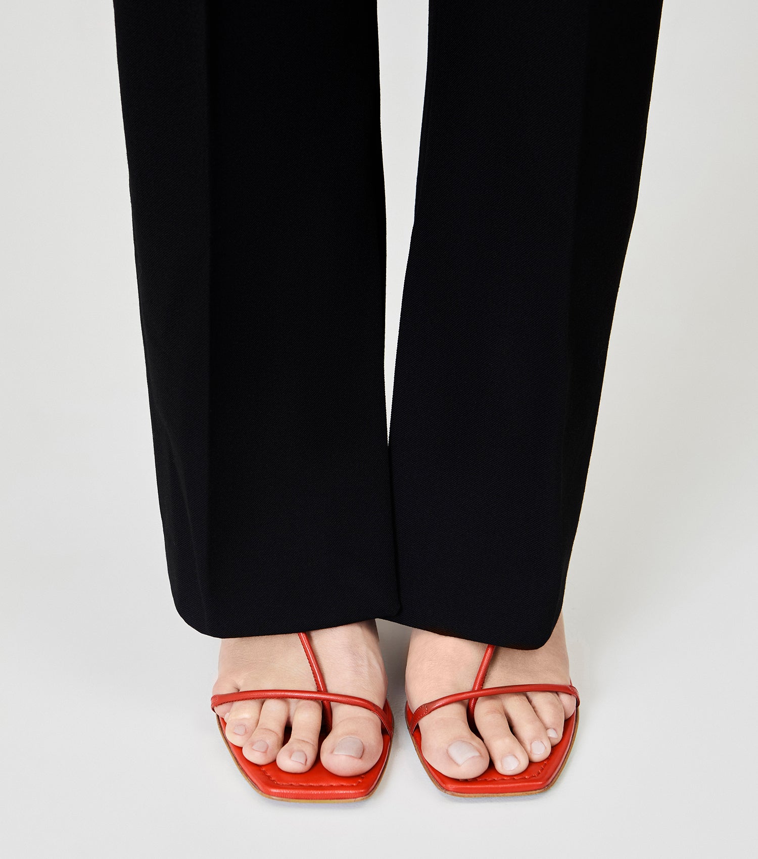 The Strappy Sandal - Red