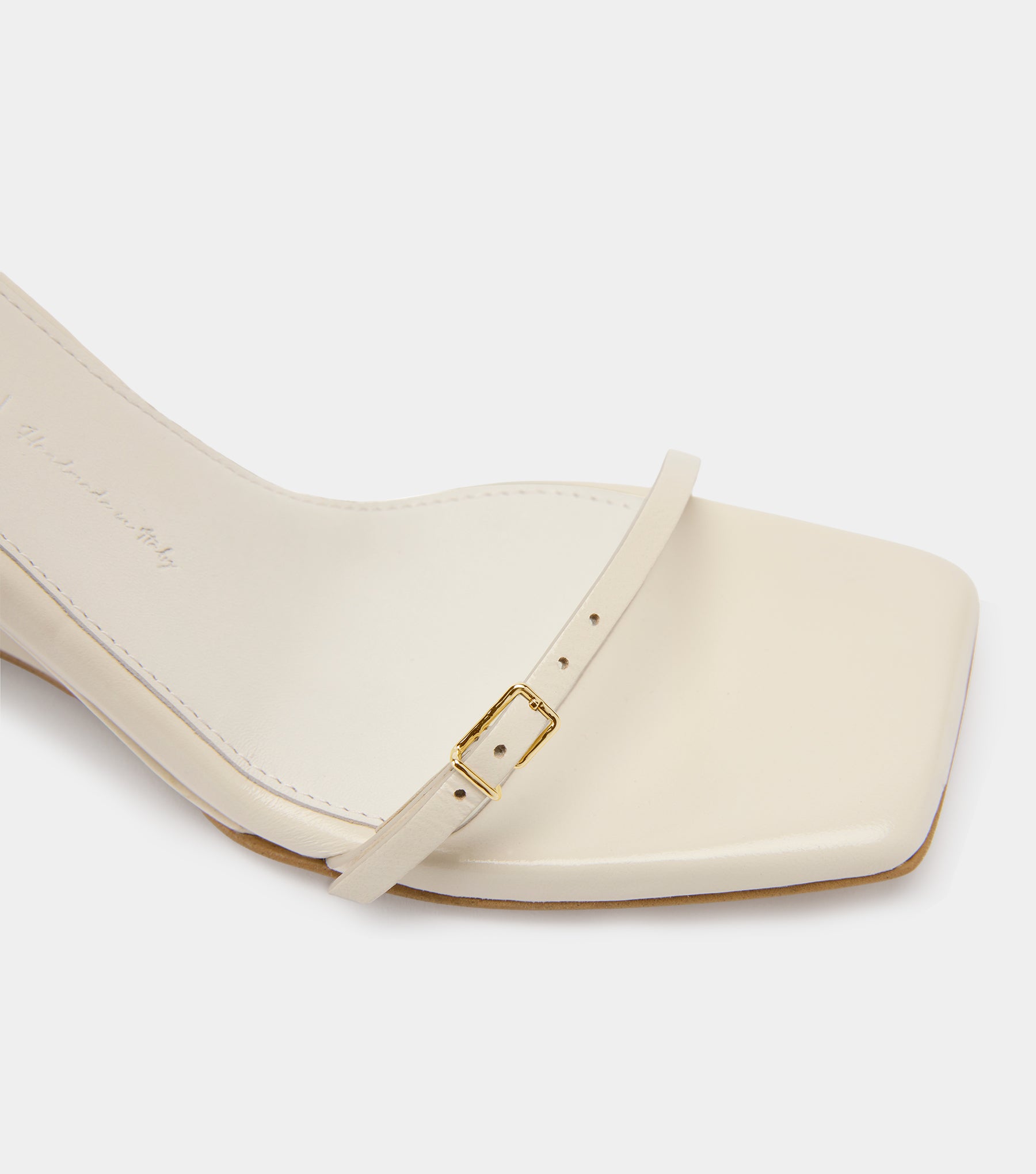 The Wedge - Cream Patent