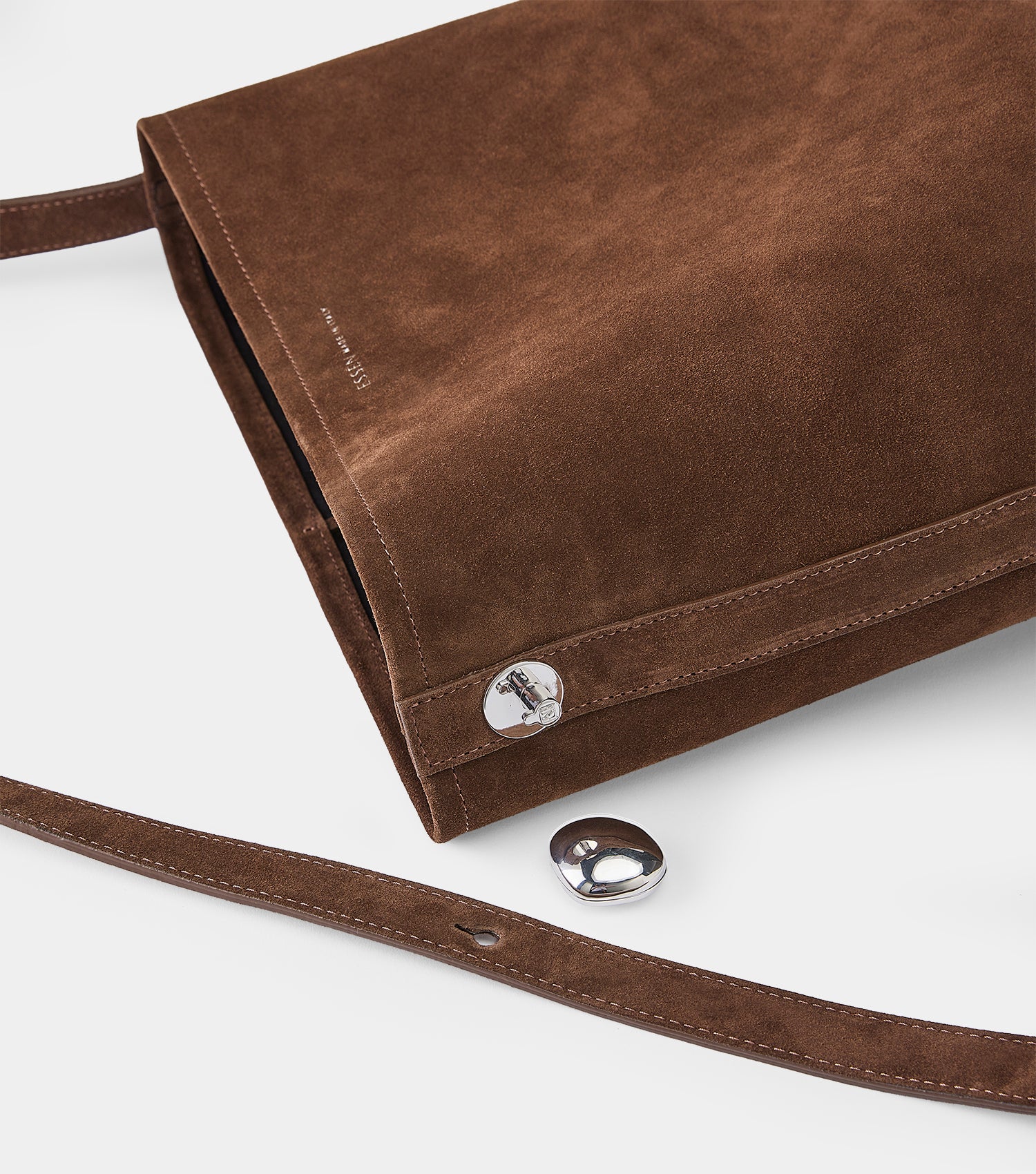 The Work Bag - Chocolate Suede