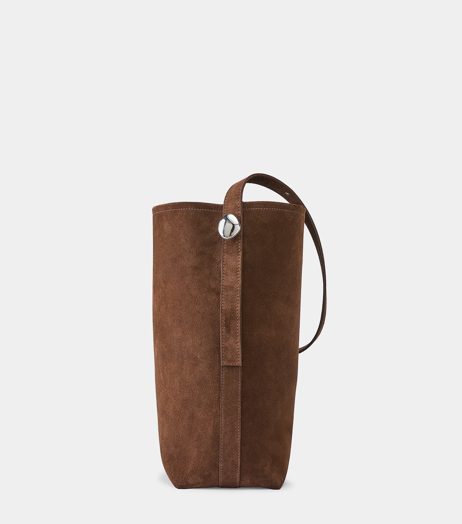 The Work Bag - Chocolate Suede