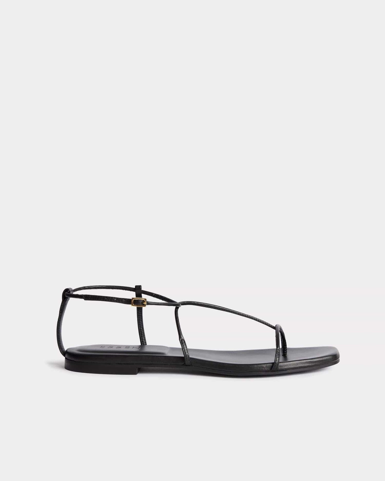 The Evening Sandal | Black leather sandals for Women– ESSĒN