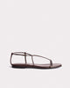 ESSĒN Brown / Leather / 35 The Evening Sandal - Chocolate