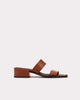 ESSĒN Sandals The Summer Slide - Cognac