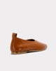 ESSĒN Shoes The Foundation Flat - Cognac