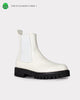 white leather boots for women